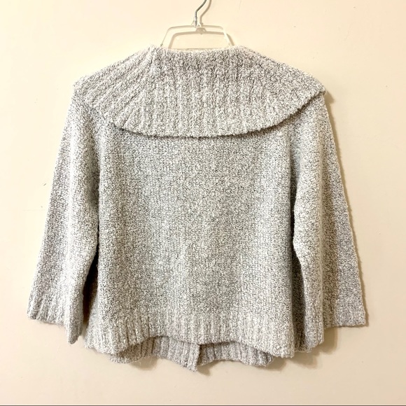 Evan Picone Sweater/Blazer Wool Blend Light Grey - Picture 4 of 8